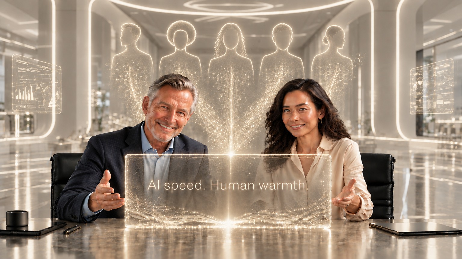 The HireAIPeople human and AI co-creation team